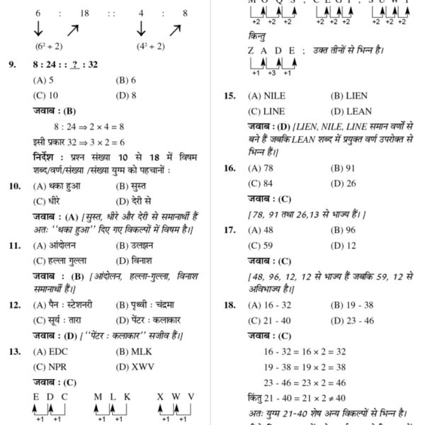SSC 10+2 StenographerSolved Model papers_Update-10